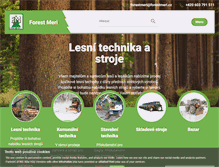 Tablet Screenshot of forestmeri.cz